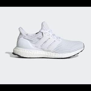 White Adidas Ultraboost 4.0 White Women size 8